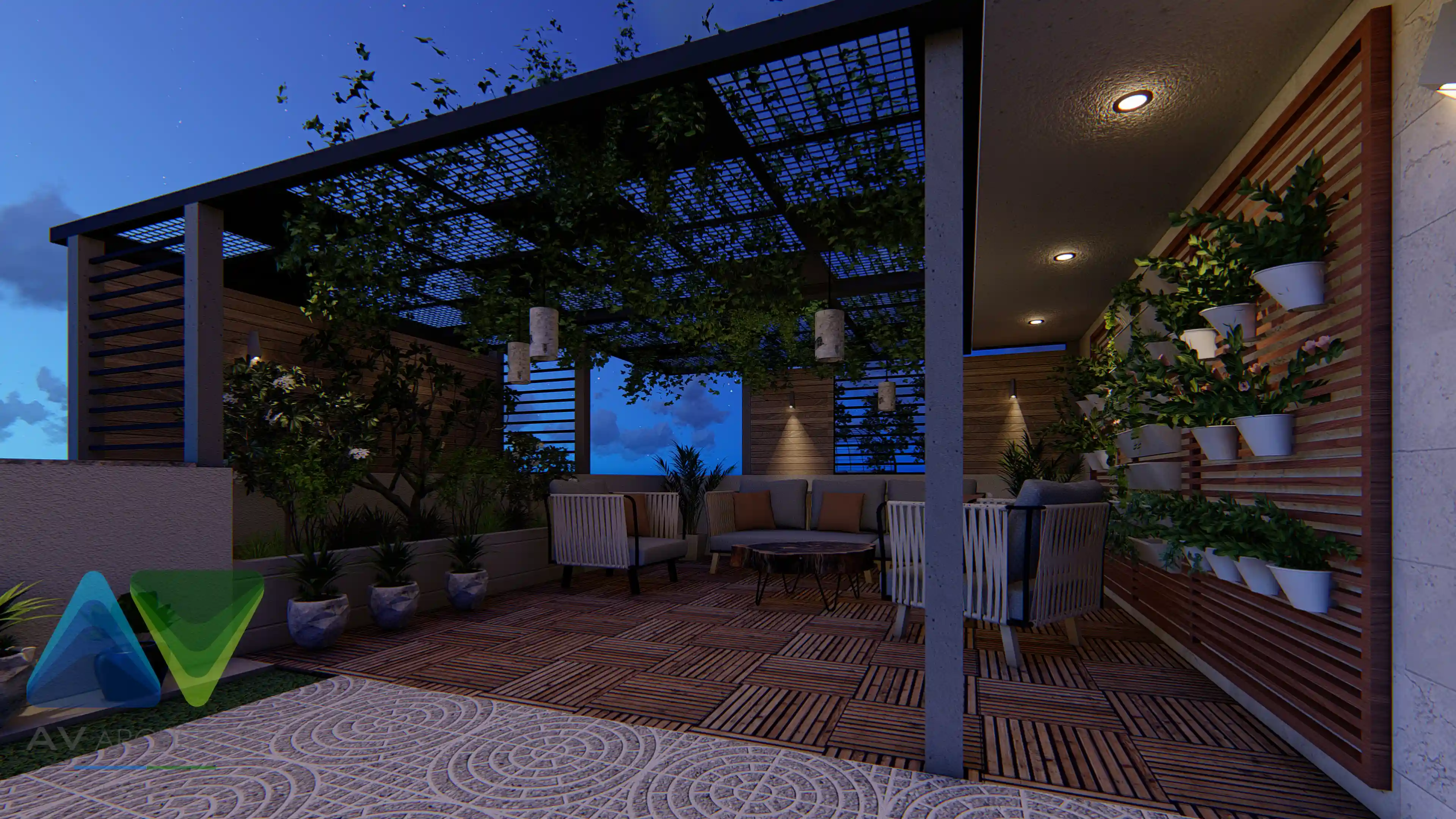 Tapasya Geonka Landscaping Projecte